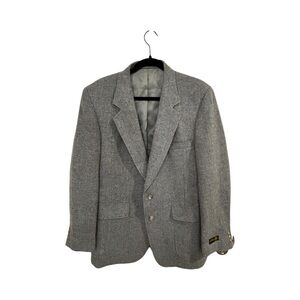 Castignetti Bros Gray Jacket 100% Wool Made in USA Size R42